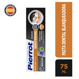 Pierrot Pasta Dental Whitening Carbón Activo 75ml