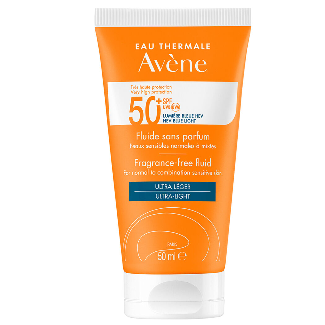 Protector Solar Fluido Para Pieles Sensibles Spf50+