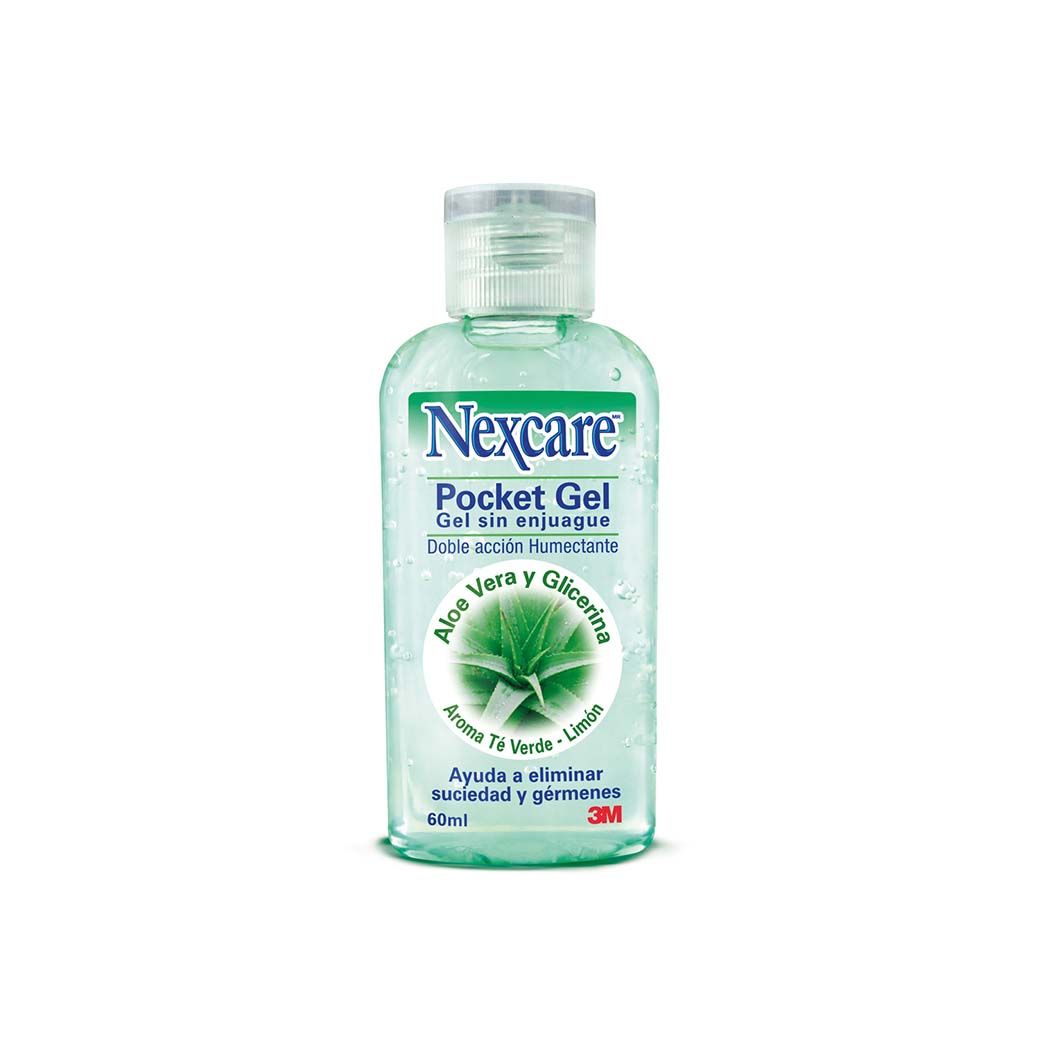 Alcohol Gel Líquido Pocket Aloe Vera 60ml