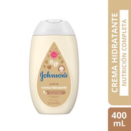 Crema hidratante Bebé Avena Johnson's 400ml