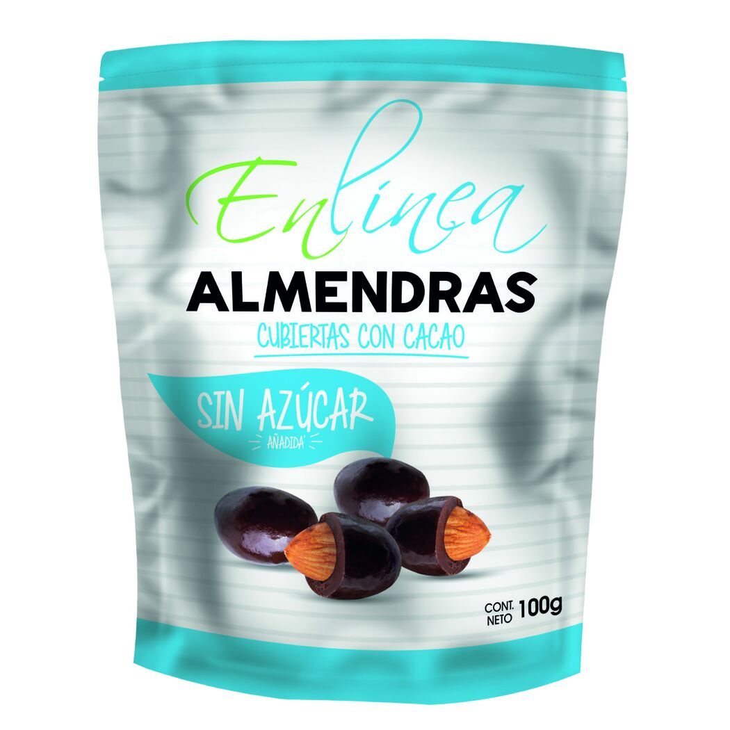 En Línea Almendra Con Cacao 60% 100g