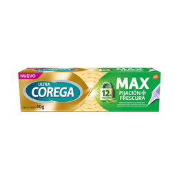 Corega Ultra Máxima Fijación y Frescura 40g