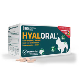 Hyaloral Raza Pequeña 90 Comprimidos
