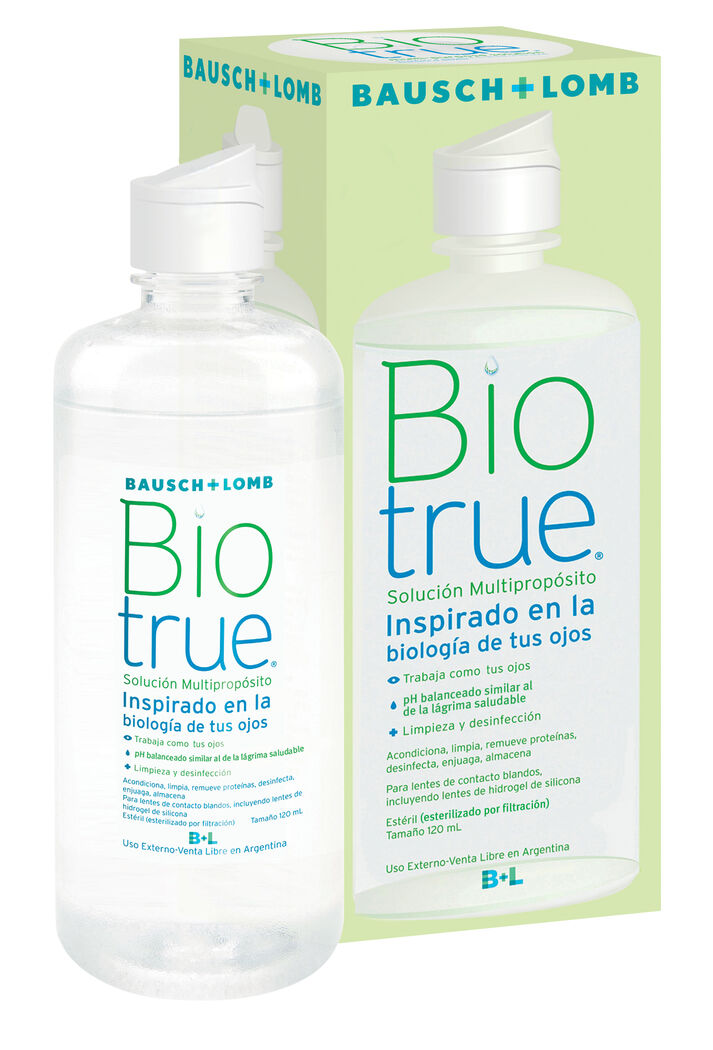 Solución de Limpieza para Lentes de Contacto 120ml