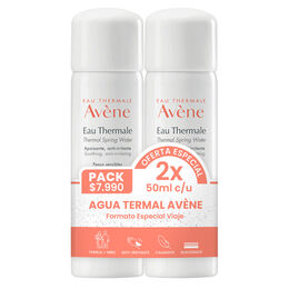 Pack-agua-termal-avene-50ml