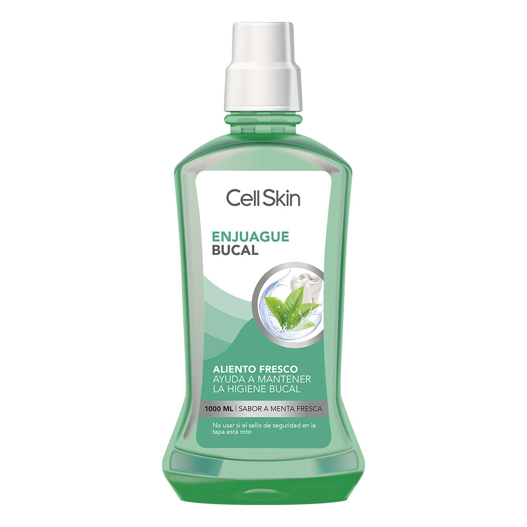 Enjuague Bucal Menta Fresca Cell Skin 1000ml
