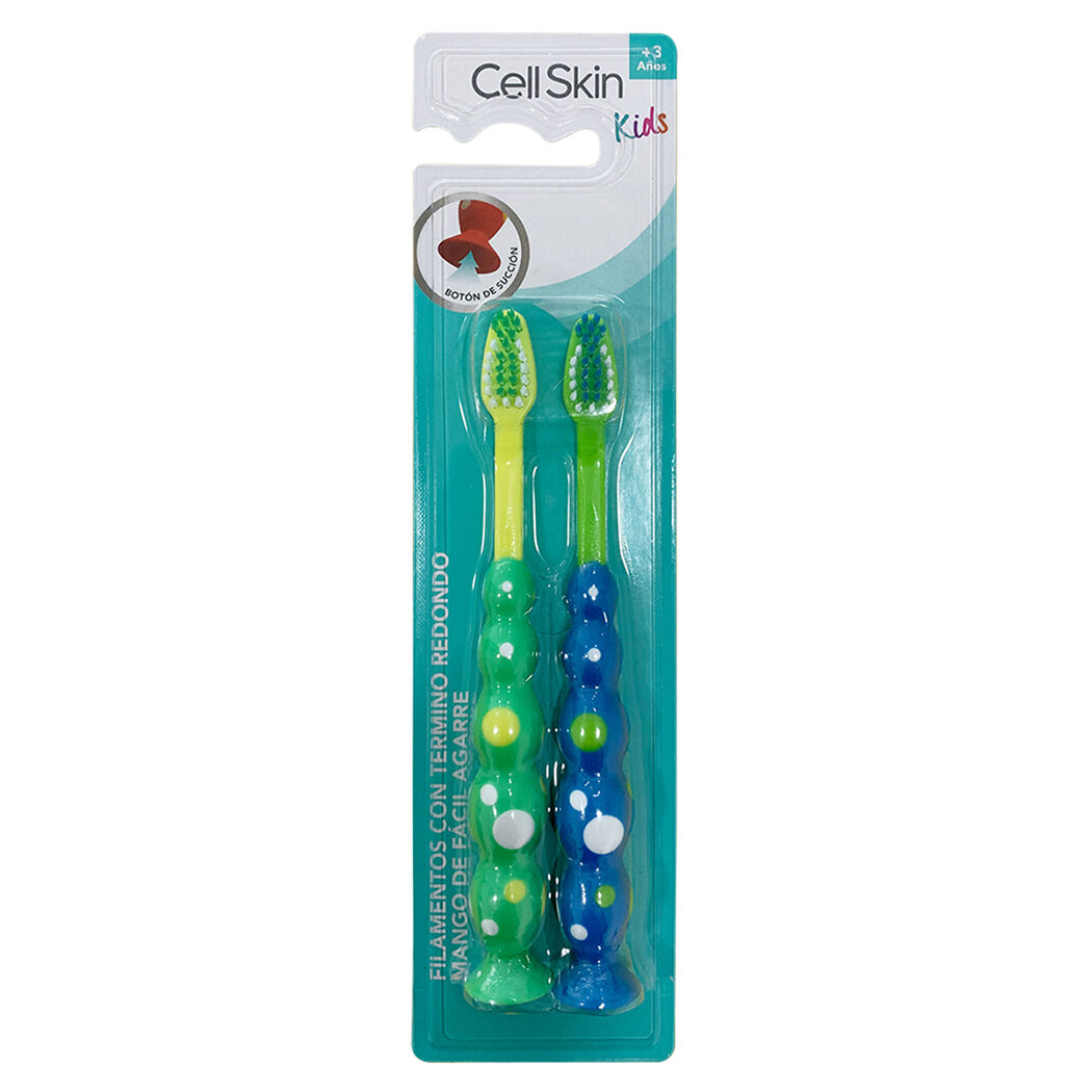 Pack Infantil Cell Skin Cepillos Dentales 2x1