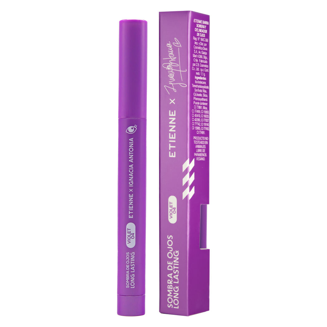 Sombras en Barra Just Fun Violet 04 Etienne x Ignacia Antonia