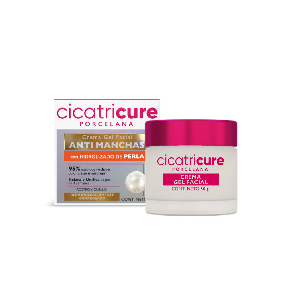 Crema Gel Facial Cicatricure Porcelana 50g