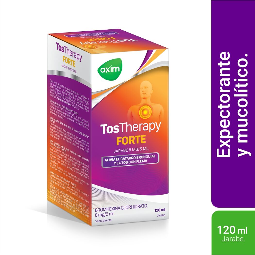 AXIM TosTherapy FORTE 8mg/5ml 120ml